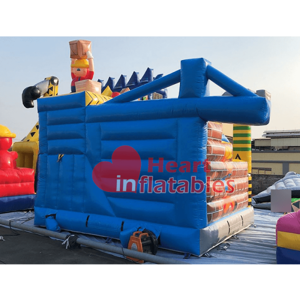 construction theme inflatable bouncer