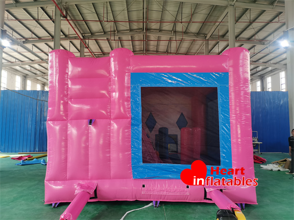 Unicorn Bouncy Slide 18ft x 15ft x 12.5ft - Heart Inflatables Factory