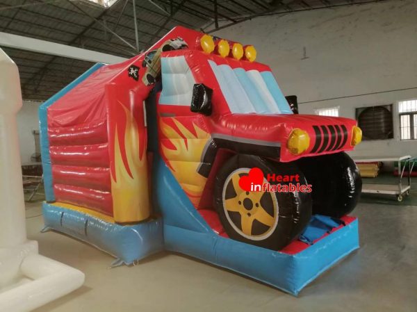 Car Wheel Bouncy Slide 5.1m x 3.7m