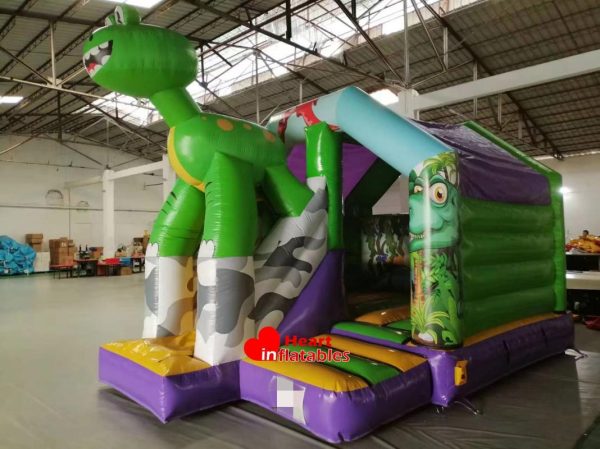 Dinosaur Bouncy Slide 5.1m x 3.7m