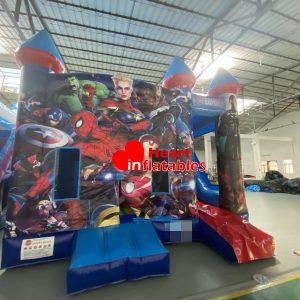 Super Hero Bouncy Slide 5m x 5m