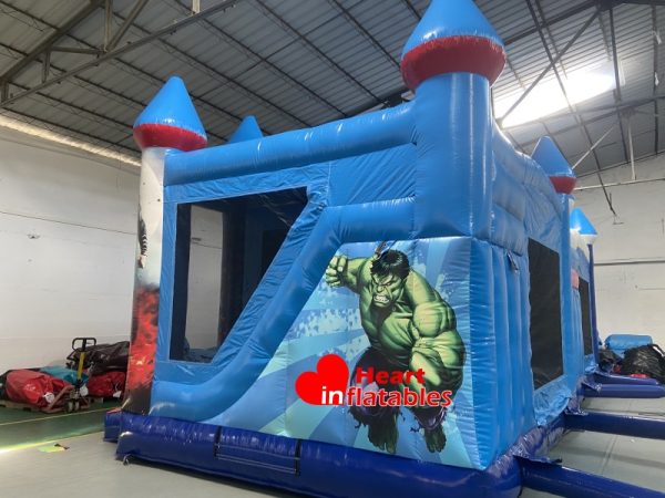 Super Hero Bouncy Slide 5m x 5m