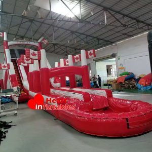 23ft Canada Red White Water Slide