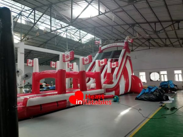 23ft Canada Red White Water Slide