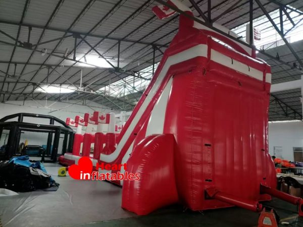 23ft Canada Red White Water Slide