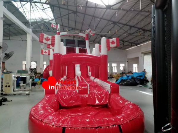 23ft Canada Red White Water Slide