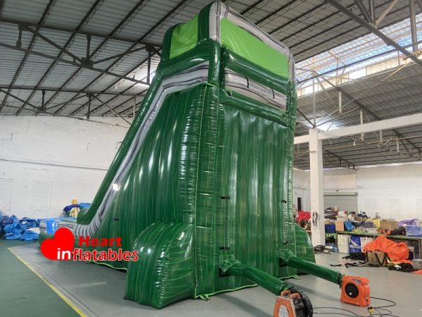 20ft Marble Green Single Lane Water Slide