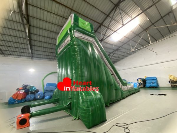 20ft Marble Green Single Lane Water Slide