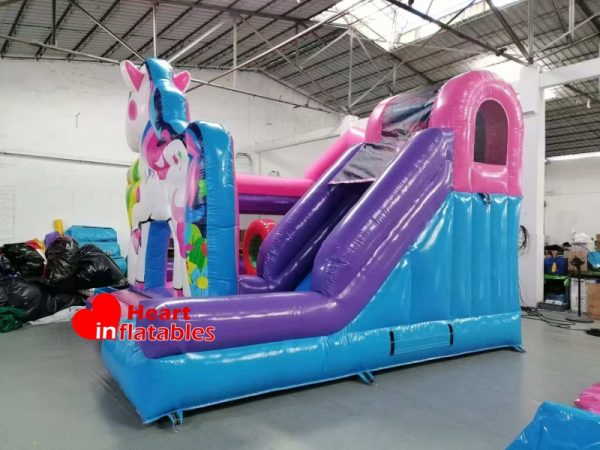 Unicorn Bouncy Slide 5m x 5m