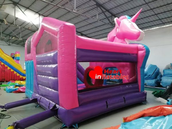 Unicorn Bouncy Slide 5m x 5m