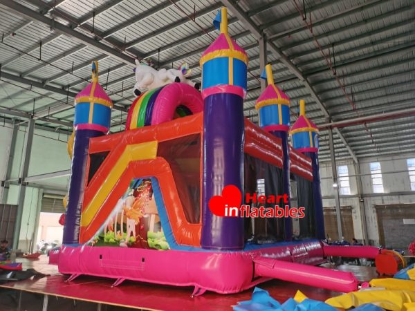 Fairy Unicorn Bouncy Slide 5m x 5m