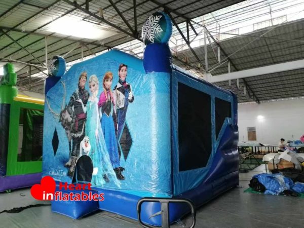 Frozen Bouncy Inside Slide 15ft x 15ft