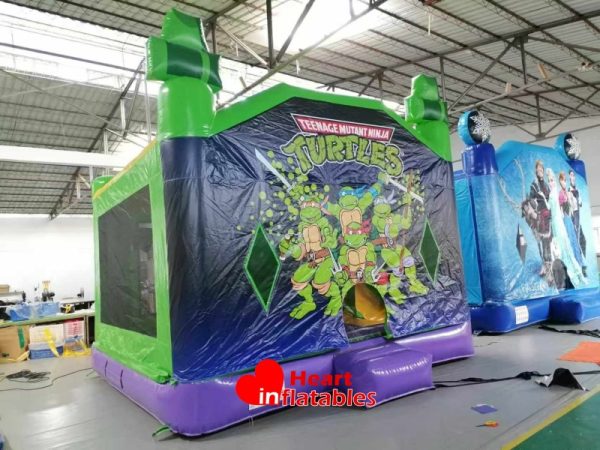 Ninja Turtles Bouncy Inside Slide 15ft x 15ft