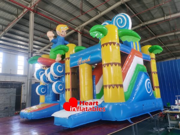 Surfing Bouncy Slide 5m x 5m