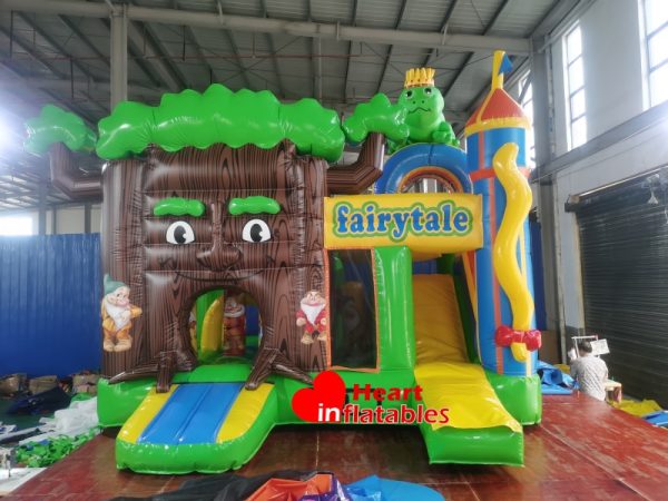 Tree House Bouncy Slide 5m x 5m