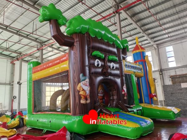 Tree House Bouncy Slide 5m x 5m