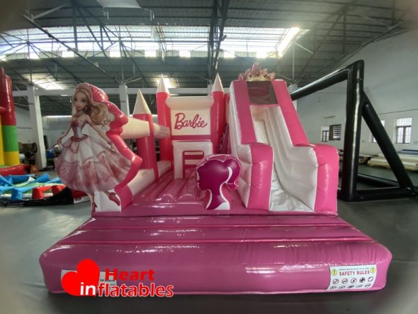 Barbie Bouncy Slide 5m x 4m