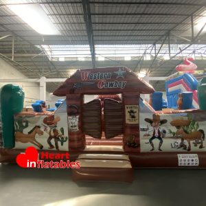 Inflatable Western Cowboy Funland