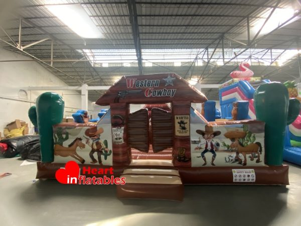 Inflatable Western Cowboy Funland