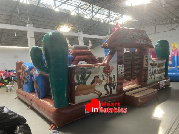 Inflatable Western Cowboy Funland