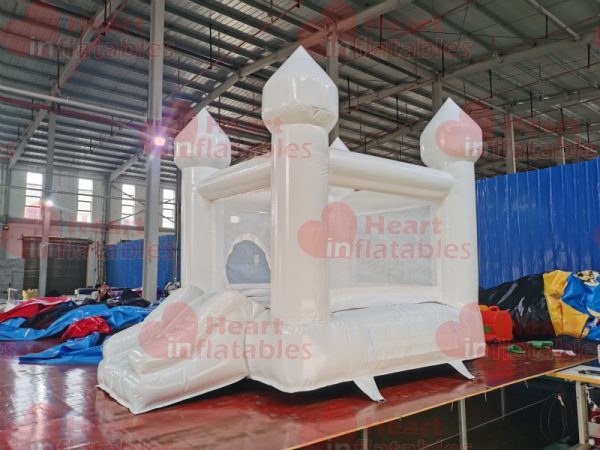 Mini White Boucny Castle 10ft x 6.5ft