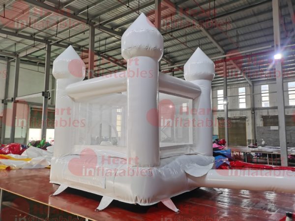 Mini White Boucny Castle 10ft x 6.5ft