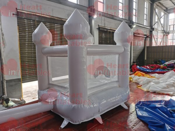 Mini White Boucny Castle 10ft x 6.5ft