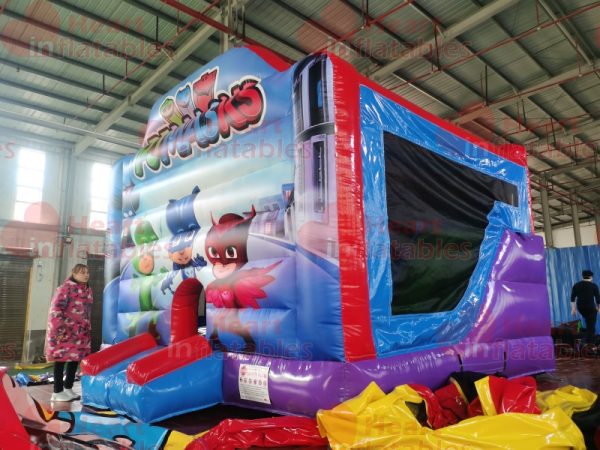 PJ Masks Bouncy Slide 4.5m x 4.5m